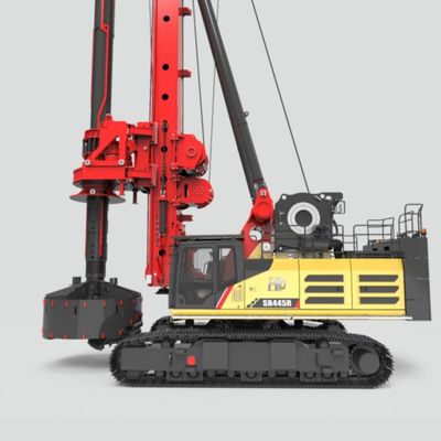 Perfuração giratória Rig Hydraulic Rotary Piling Rig da máquina da pilha da construção de SR445R H10