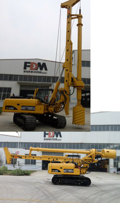 ISO9001 Rig Machine Cummins Engine de empilhamento hidráulico 300m 1200mm Bauer Piling Rig
