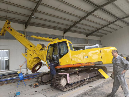 máquina de empilhamento hidráulica Rig Low Headroom de 7m ISO9001 38T