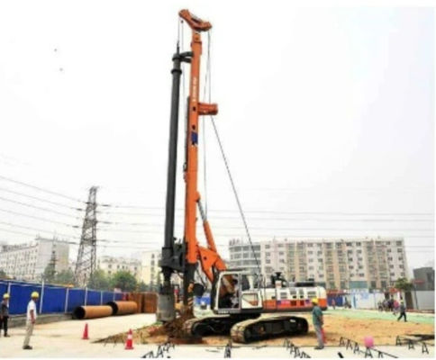 Profundidade profunda hidráulica de Rig Zr 185c-3 100m da broca da fundação de Zoomlion