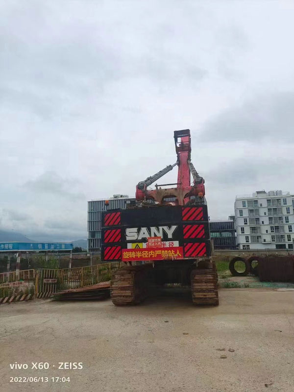 SÊNIOR 415 Sany que empilha projetos de Ton Bauer Piling Rig For Foundation do equipamento 145